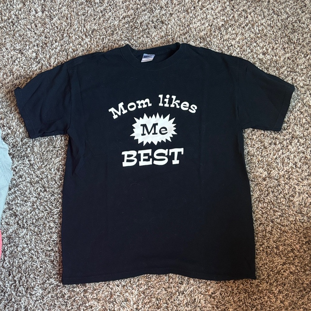 Black ladies T-Shirt with Fun Print